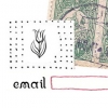 Mailing List Icon: Intarsia Concept
